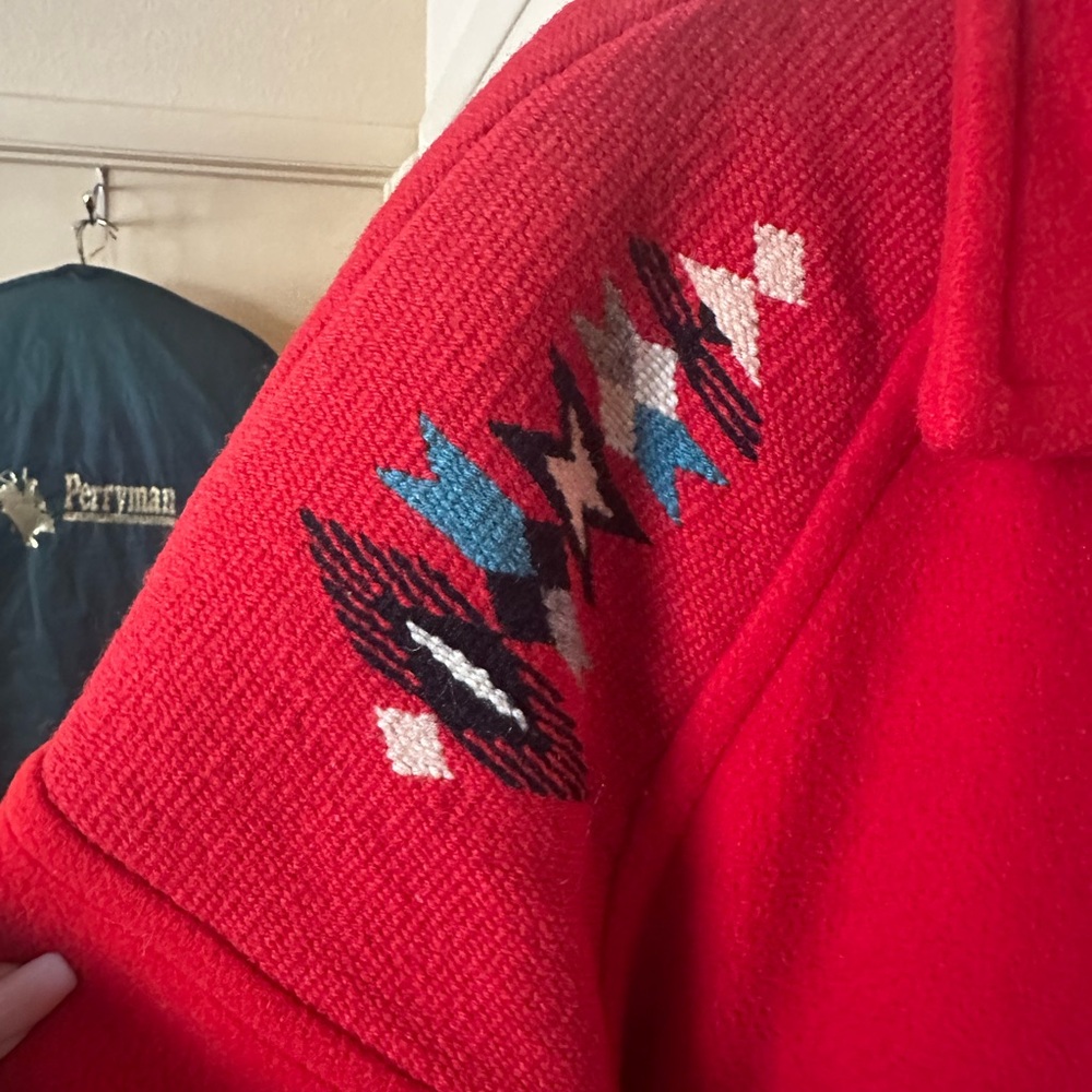 Colorful Chimayo & Wool Vintage Golden Collection Jacket - Picture 2 of 9